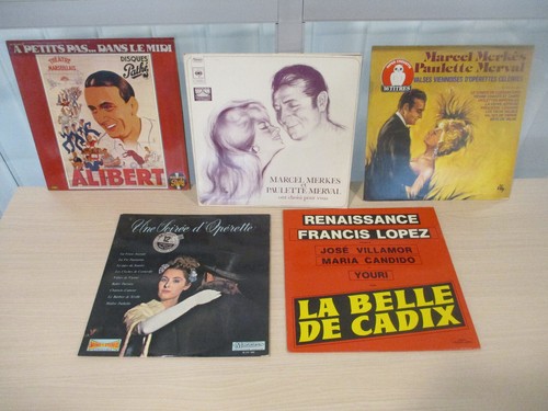 Operette lot disques - operette,