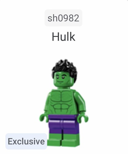 Hulk sh0982 lego - -,
