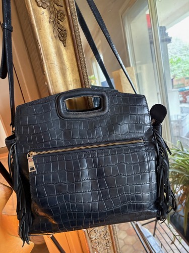 Sac maje cuir croco - maje,