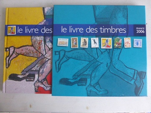 Livre des timbres année - le,