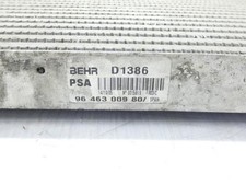 Echangeur air (Intercooler) PEUGEOT 406 PHASE 2 9646300980