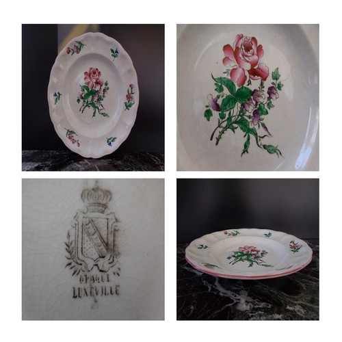 Assiette plate porcelaine