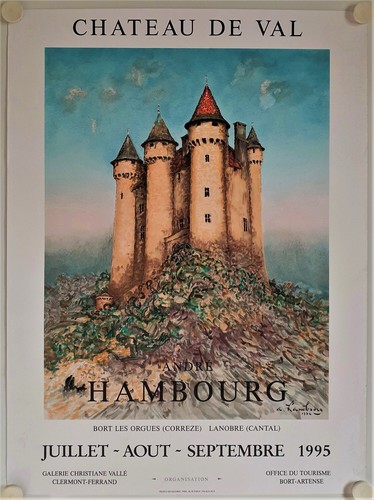 Affiche andre hambourg 1995 - affiche,