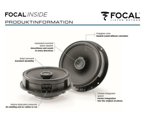 Focal icvw165 5cm - focal, 16.5cm