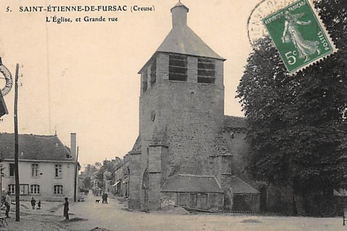 Saint etienne fursac - saint,