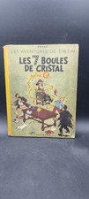 BD Tintin Les 7 Boules de cristal de Hergé Editions Casterman B2 EO 1948