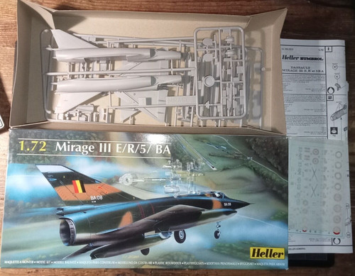 Maquette heller mirage iii - maquette,