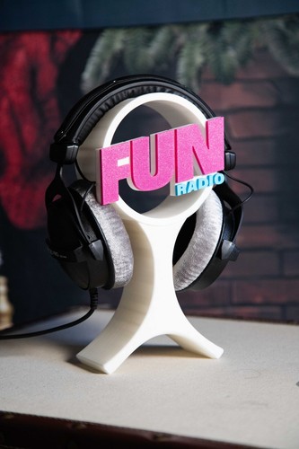 Support casque bureau - casque, fun
