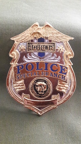 Plaque police thailande - police,