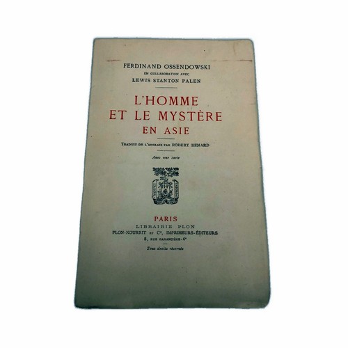 Ossendowski homme et le - ossendowski,