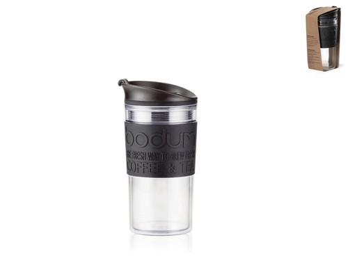 Bodum travel mug transparent - travel,