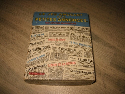 Ancien jeu société - ancien, de