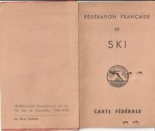 Vieux papiers - Fédération Française de Ski