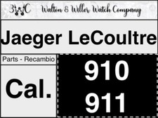 1 Pc Jaeger LeCoultre JLC 910