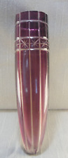 Vase de Voiture ancien Cristal Baccarat ,Bohème sans support 16cm haut 4cmX3cm