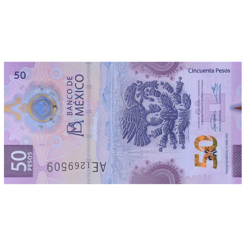 Billet mexique 50 pesos - billet,, mexique,