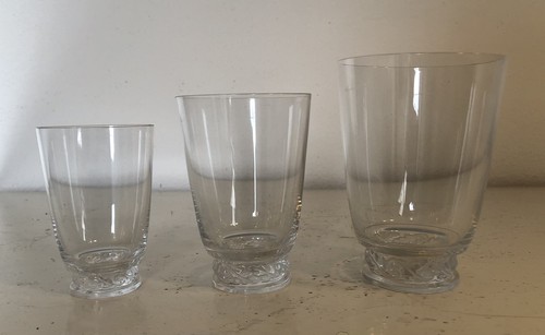 Ensemble verres en - 14,