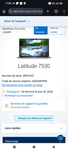 Dell latitude 7530 i7vpro - latitude,