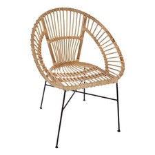 Fauteuil Vintage en Osier