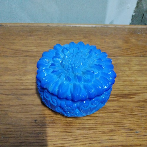 Bonbonnière pâte verre - pâte,