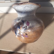 Gros Vase boule Biot signé Arnold