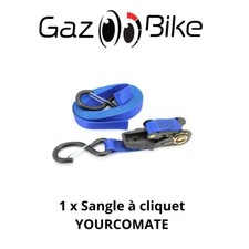 Sangle Moto Piste à cliquet - Sangle de Transport 3.90m x 2.50cm
