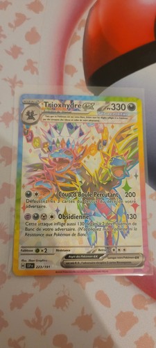 Carte pokémon trioxhydre - carte,