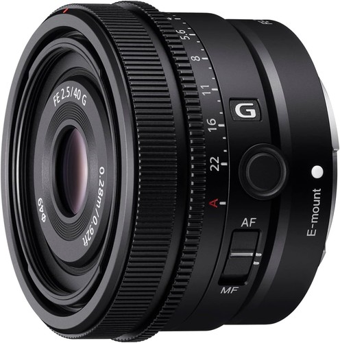 Objectif sony sel40f25g - sel40f25g, –