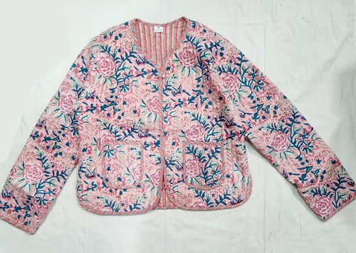 Indien rose floral matelassé - indien,