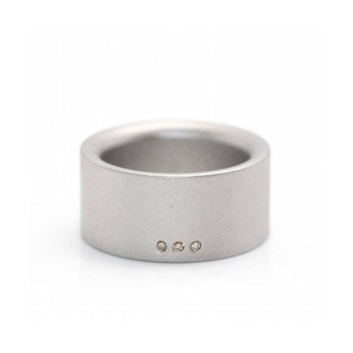Bague niessing acier - bague, en