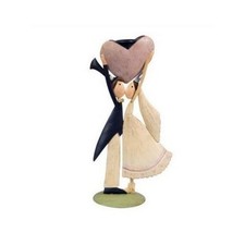 Figurine mariage en métal