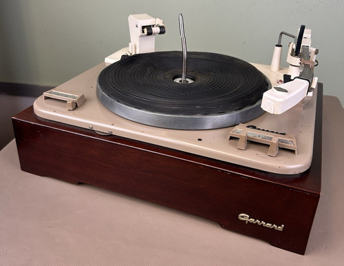 Garrard type turntable - garrard,