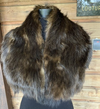 Col en fourrure, ancien  des années 1950