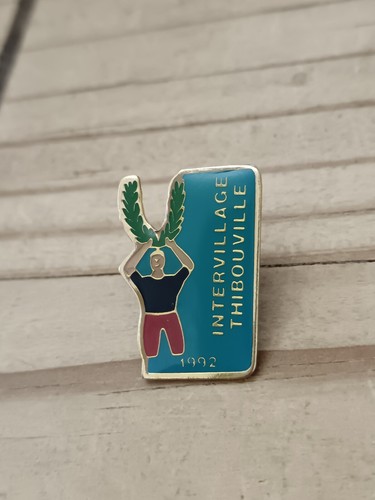 Pin pins enamel ville - pin's,
