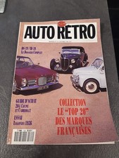 Revue AUTO RETRO numéro 122 