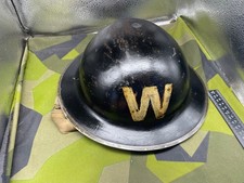 Casque De Défense Civile Du Front Domicile Britannique - Daté De 1939