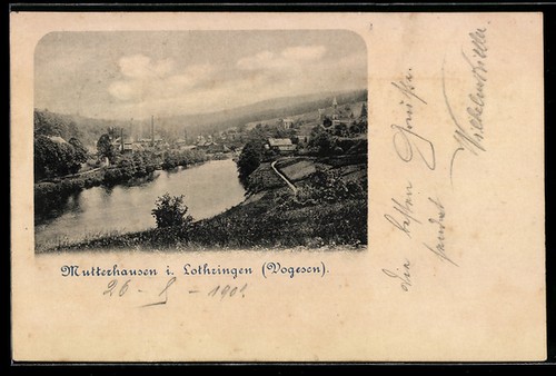 Cpa mutterhausen lothringen - mutterhausen, /lothringen