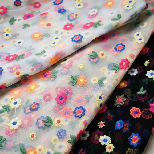 Floral broderie tissu dentelle - broderie,