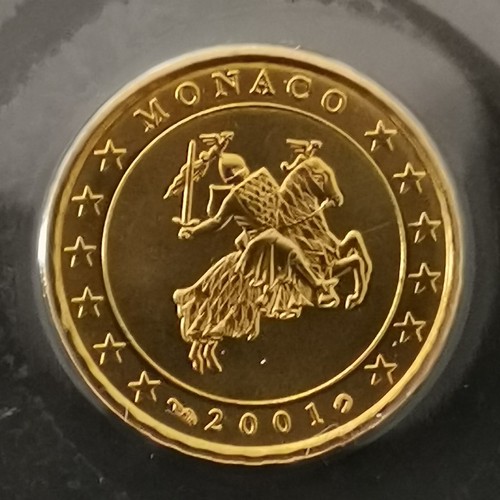 2001 centimes euro monaco - 2001,