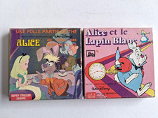 2 films Super 8 couleur sonore 60m Alice au pays des merveilles
