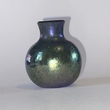Johann LOETZ 1 Vase Miniature Irisé Lotz Art nouveau. H 4,3 cm