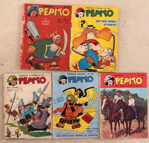 Pepito lot bd différentes - lot,