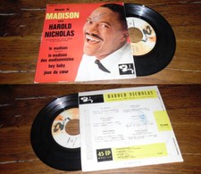 HAROLD NICHOLAS - Dansez Le Madison Avec Harold Nicholas French EP Barclay 62'