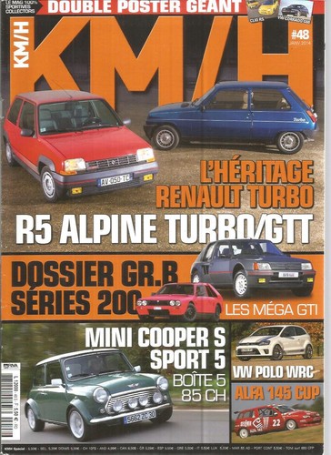R5 alpine turbo gtt - km/h, turbo/gtt