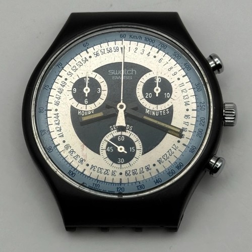 Vintage swatch montre chrono - vintage,