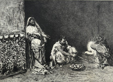 Marocains jouant vautour - jouant,