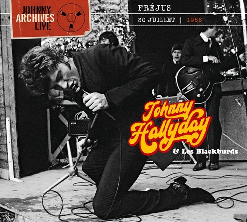 Johnny hallyday live aux - cd,