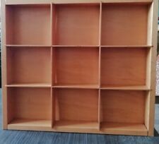 Ancien Casier Rangement En Bois Style Rustique Retro Vintage Marron