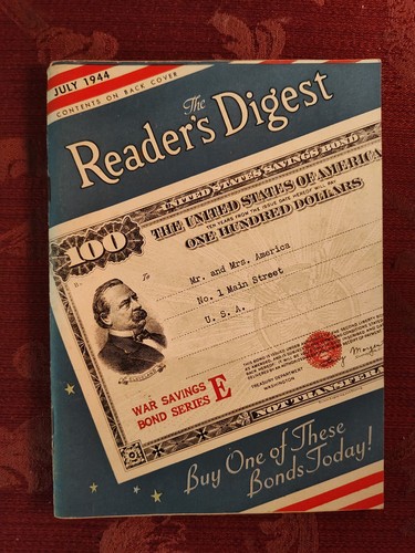 Reader digest july - july, 1944