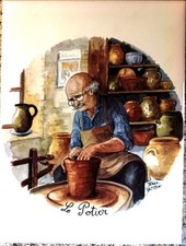 Jolie Faïence décorative les